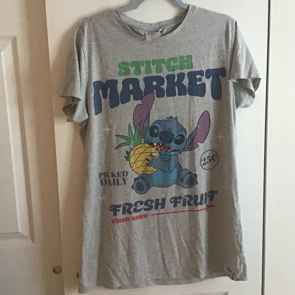 Disney lilo,stitch  long sleep tee tunic top small